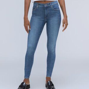 NWT Everlane The Mid-Rise Skinny Stretch Jean - Size 25